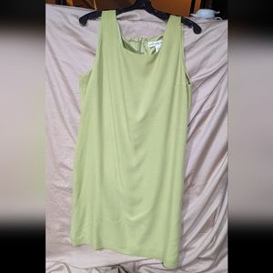 Retro Lime Green Dress